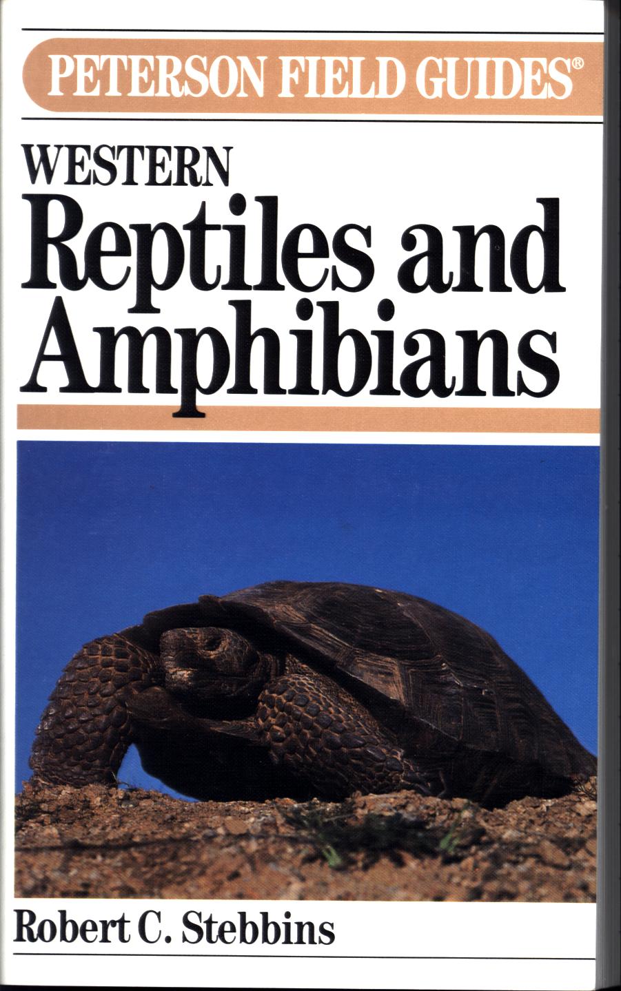 A&nbsp;FIELD GUIDE TO WESTERN REPTILES AND AMPHIBIANS. by Robert C. Stebbins.